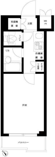 ルーブル荻窪（306） 間取り図画像