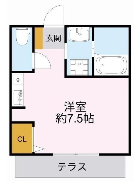 練馬区練馬マンション 間取り図画像