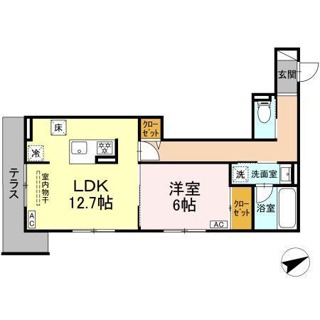 SISU（103） 間取り図画像