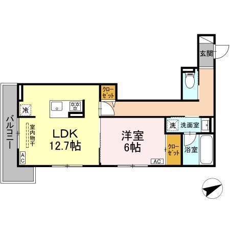 SISU（203） 間取り図画像