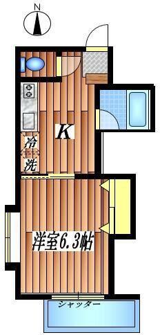 カリーノ（105） 間取り図画像