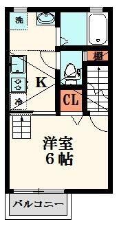 ＧｒｅｅｎＴｉｅｓ関前（Ｄ） 間取り図画像