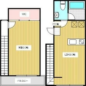 セダーコート武蔵小金井（202） 間取り図画像