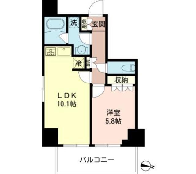 ＭＦＰＲコート木場公園（822） 間取り図画像