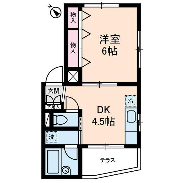 ルプレ荻窪（103） 間取り図画像