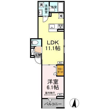 セレスティア東小岩Ⅱ（301） 間取り図画像
