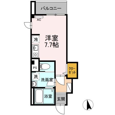 ディアコート江戸川橋（301） 間取り図画像