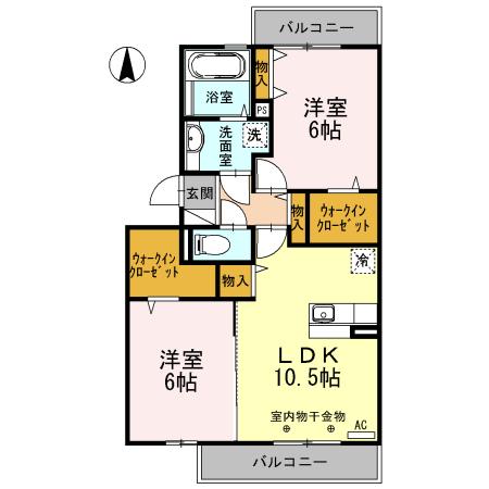 ボナール・K（203） 間取り図画像