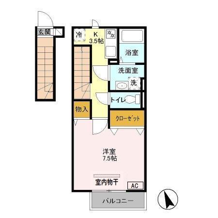 グレイス上北沢（202） 間取り図画像