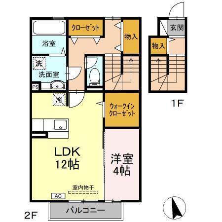 花水木　ＦＧ（G202） 間取り図画像