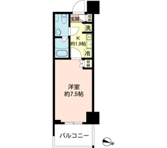 ＭＦＰＲコート木場公園（1416） 間取り図画像