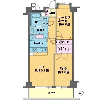 カスタリア目白（0302） 間取り図画像