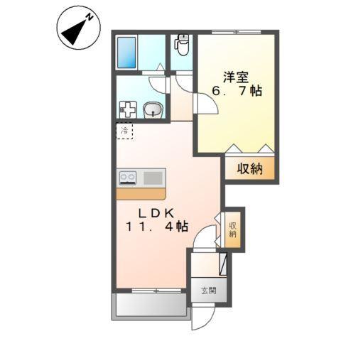 コンフォース 間取り図画像