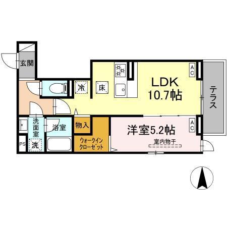 D-abanico（103） 間取り図画像
