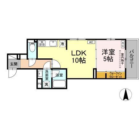 D-abanico（302） 間取り図画像