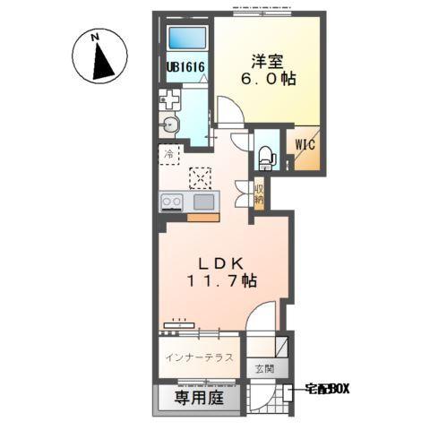 ドゥーブル　ブロッサム 間取り図画像