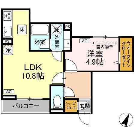 D-Neuk（101） 間取り図画像