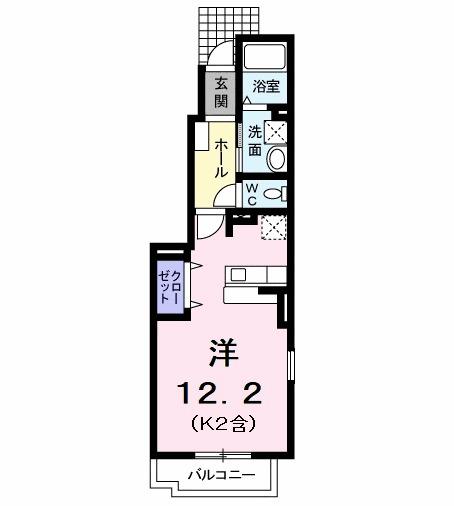 パンシオン・フォン（101） 間取り図画像