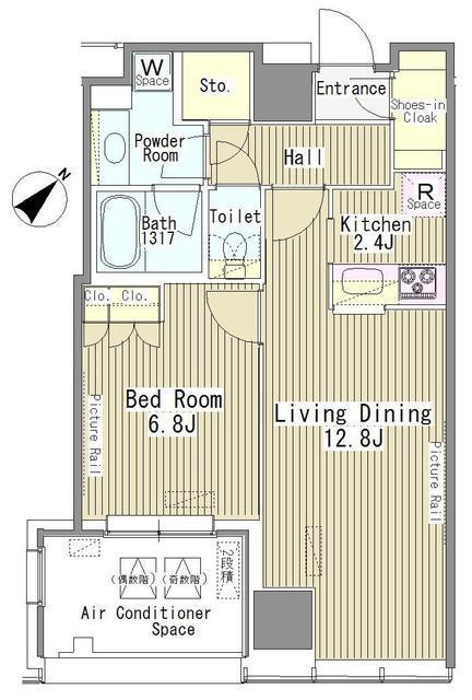 ＭＹ　ＴＯＷＥＲ　ＲＥＳＩＤＥＮＣＥ（1808） 間取り図画像