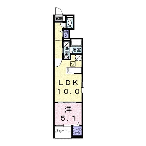 ベル・ウッド深大寺（101） 間取り図画像