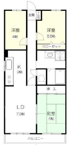 グランシティ小金井（305） 間取り図画像