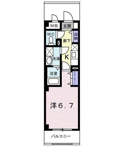 ソル・レヴェンテ（202） 間取り図画像