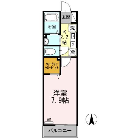 ベレンヘーナＳ・Ｉ（206） 間取り図画像