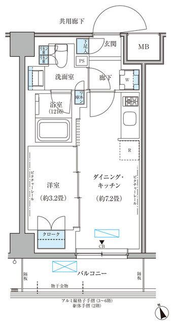 パークアクシス文京本郷（321） 間取り図画像