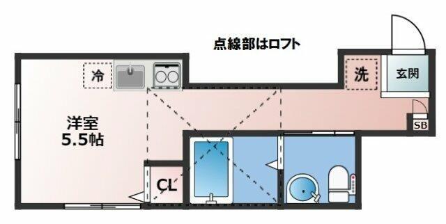 ＢＡＳＥ上井草（204） 間取り図画像
