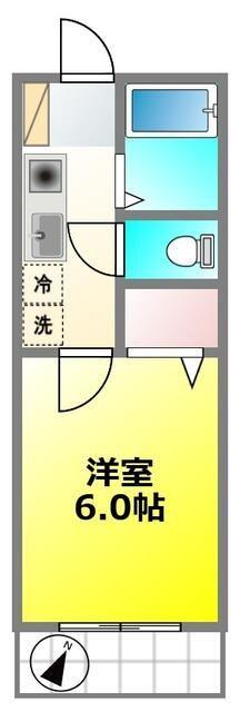 ミュゼハイツ（101） 間取り図画像
