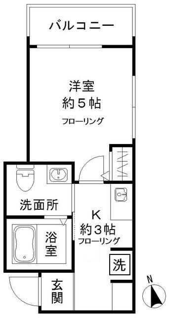 ＭＥＬＤＩＡ田無町（202） 間取り図画像