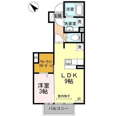 メルヴィーユ（103） 間取り図画像