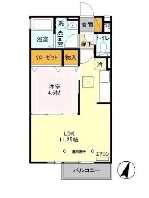 グランジュテ（103） 間取り図画像