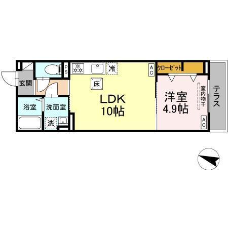 ウィズ（103） 間取り図画像