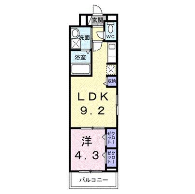 リッシュ　メゾン（301） 間取り図画像
