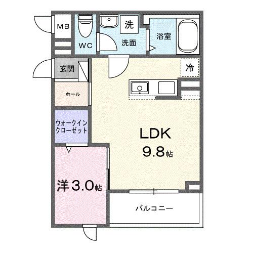 メゾン　リッシュ（304） 間取り図画像