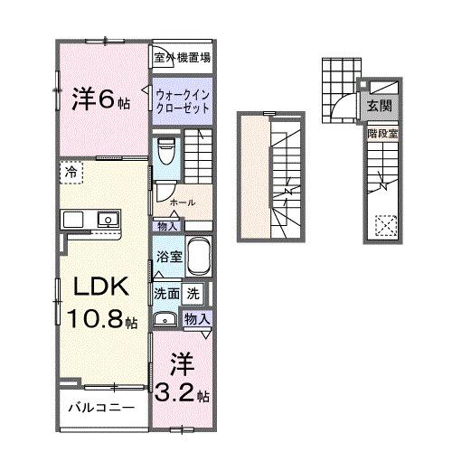 Ａｒｃａｄｉａ　智（302） 間取り図画像
