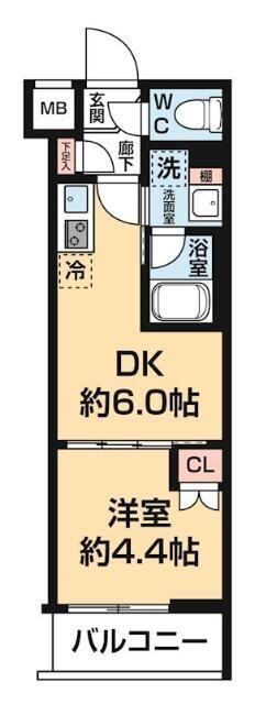 中野区新井マンション 間取り図画像