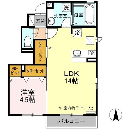 エスプロ（101） 間取り図画像