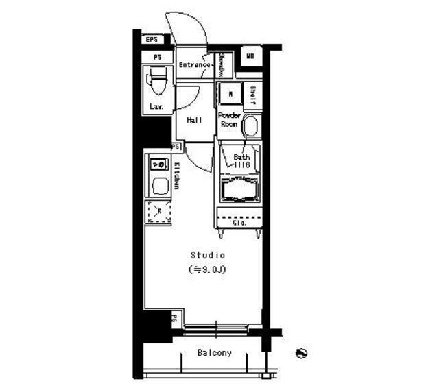 パークアクシス板橋本町（904） 間取り図画像