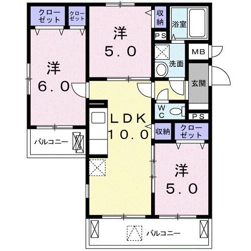 Ｌａ　Ｓｏｕｒｃｅ（307） 間取り図画像