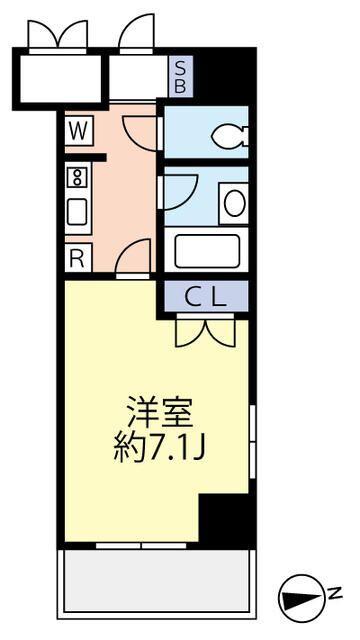 杉並区荻窪マンション 間取り図画像