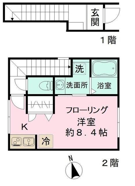 グランディール（202） 間取り図画像
