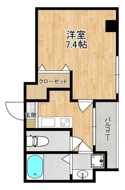 豊島区南池袋マンション 間取り図画像