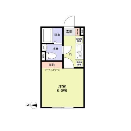 ＯＧＩＫＵＢＯ　ＯＮＥ（502） 間取り図画像