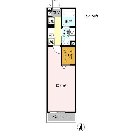 ポラリス（203） 間取り図画像