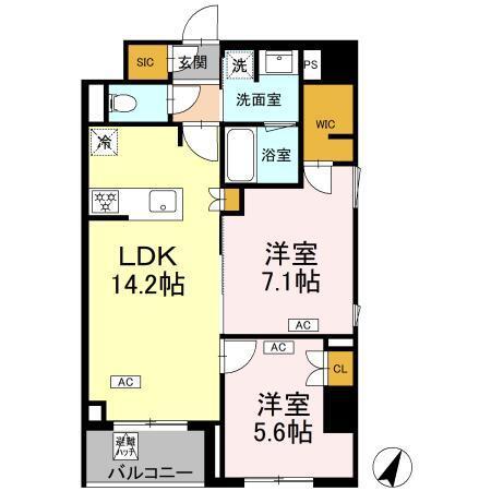 ロイジェント戸越銀座（0417） 間取り図画像