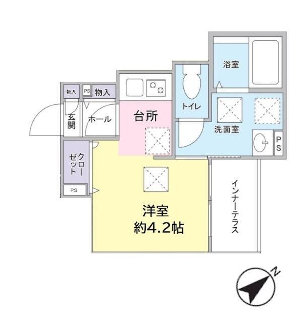 ＢＬＧＧⅠ（102） 間取り図画像