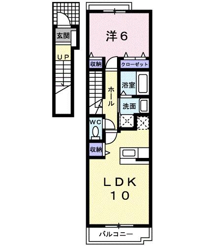 ベル　アルカンシエル（202） 間取り図画像