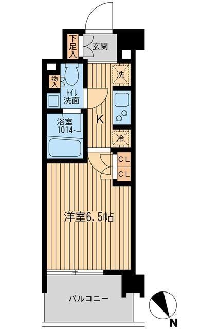 豊島区上池袋マンション 間取り図画像